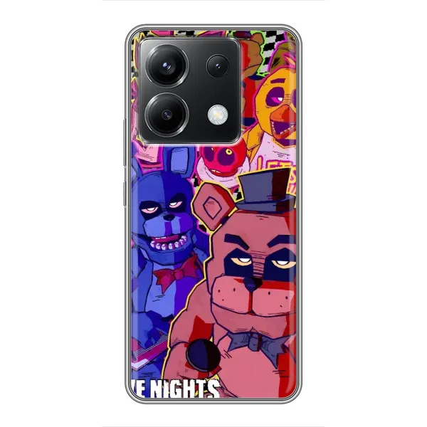 Чехол с рисунком «Фредди» для Xiaomi POCO X6 5G