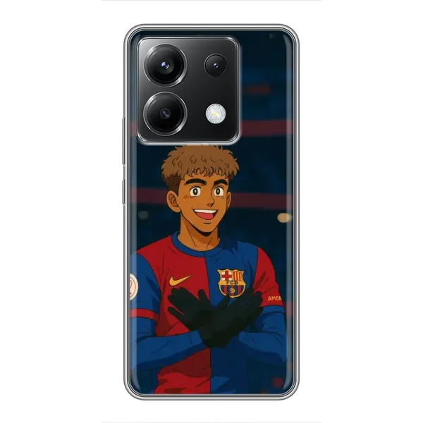 Чохол з малюнком «Футболіст Ямаль» для Xiaomi POCO X6 5G Чохол з малюнком «Футболіст Ямаль» для Xiaomi POCO X6 5G