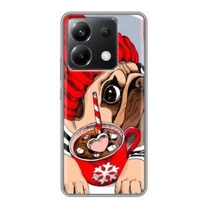 Бампер для Xiaomi POCO X6 5G з картинкою "Песики" (Сумний собака)