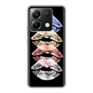 Чохол Стильні дівчата на Xiaomi POCO X6 5G (Губи)
