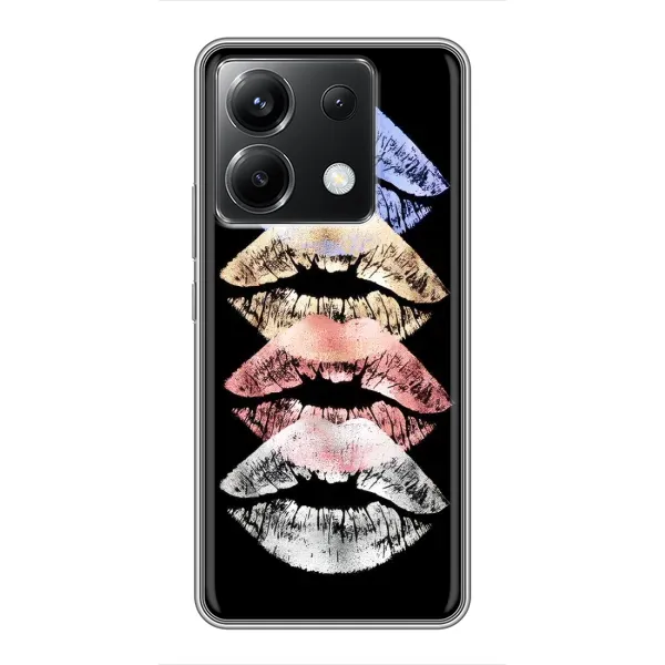 Чехол с рисунком «Губы» для Xiaomi POCO X6 5G Чехол с рисунком «Губы» для Xiaomi POCO X6 5G