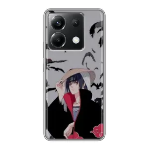 Чехлы с картинкой Итачи Учиха на Xiaomi POCO X6 5G (Итачи Ворони)