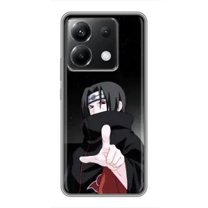 Чехлы с картинкой Итачи Учиха на Xiaomi POCO X6 5G (Итачи Знак)