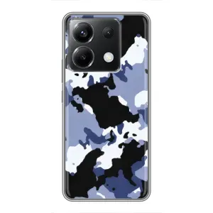 Камуфляжный Чехол для Поко Х6 (5G) (Камуфляжный Серый)