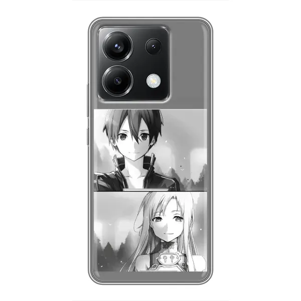 Чехол с рисунком «Кирито-Асуна» для Xiaomi POCO X6 5G Чехол с рисунком «Кирито-Асуна» для Xiaomi POCO X6 5G