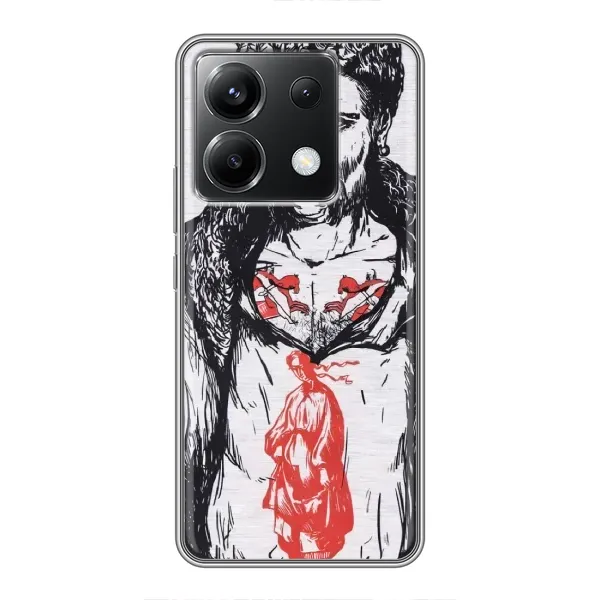 Чехол с рисунком «Кобзарь» для Xiaomi POCO X6 5G Чехол с рисунком «Кобзарь» для Xiaomi POCO X6 5G