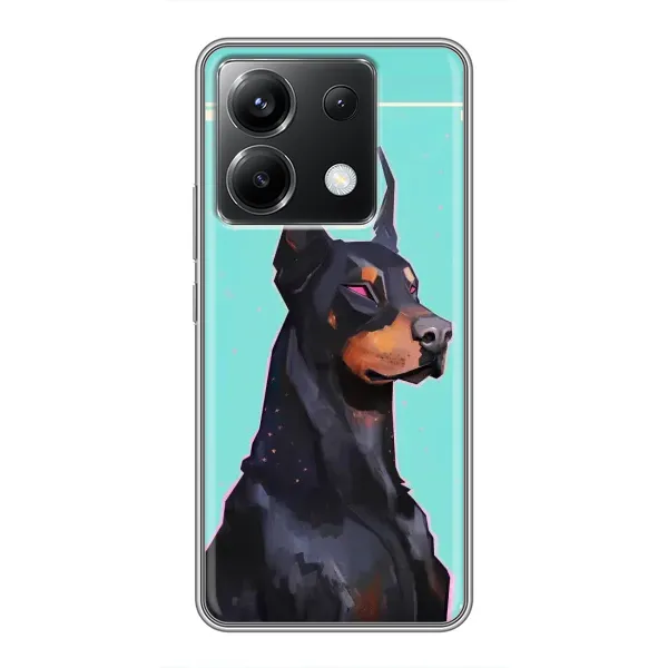 Чехол с рисунком «Король доберман» для Xiaomi POCO X6 5G Чехол с рисунком «Король доберман» для Xiaomi POCO X6 5G