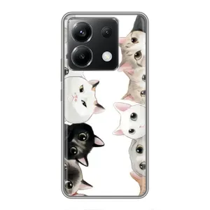 Силіконовий чохол з котиком для Xiaomi POCO X6 5G (Коти)
