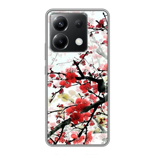 Чехол с рисунком «Красивая Сакура» для Xiaomi POCO X6 5G Чехол с рисунком «Красивая Сакура» для Xiaomi POCO X6 5G