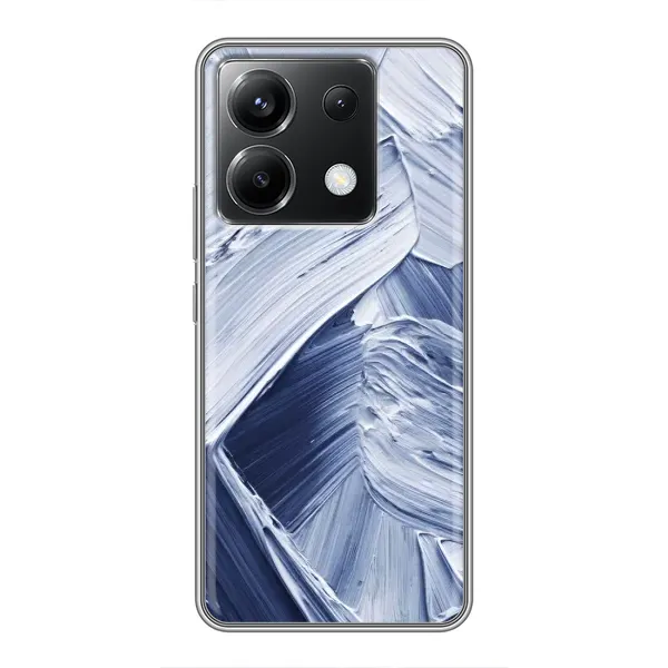 Чехол с рисунком «Краски мазки» для Xiaomi POCO X6 5G