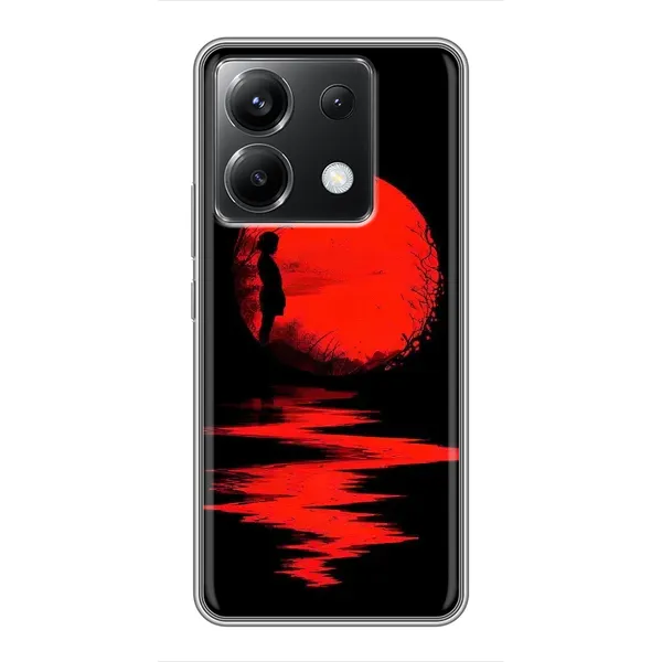 Чехол с рисунком «Красный Закат» для Xiaomi POCO X6 5G Чехол с рисунком «Красный Закат» для Xiaomi POCO X6 5G