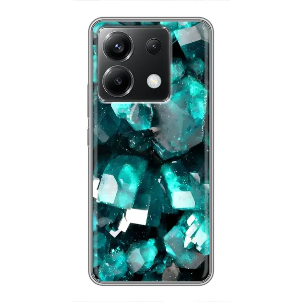 Чехол с рисунком «Кристалы» для Xiaomi POCO X6 5G Чехол с рисунком «Кристалы» для Xiaomi POCO X6 5G