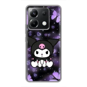 Чехол с персонажем Куроми на Xiaomi POCO X6 5G (Куроми на черном)