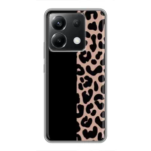 Чохол з леопардовим принтом на Xiaomi POCO X6 5G (Леопардовий фон)