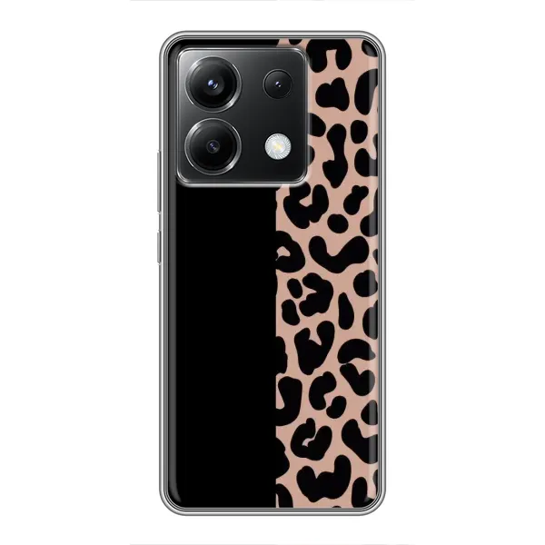 Чехол с рисунком «Леопардовый фон» для Xiaomi POCO X6 5G