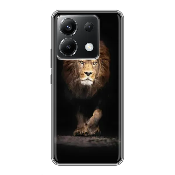 Чехол с рисунком «Красивый Лев» для Xiaomi POCO X6 5G