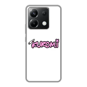 Чехол с персонажем Куроми на Xiaomi POCO X6 5G (Лого Куроми)