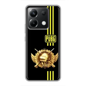Чохол (TPU) з картинкою "Лого Пабг" на Поко Х6 (5G) (Логотип PUPG)
