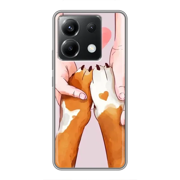Чехол с рисунком «Любовь к собакам» для Xiaomi POCO X6 5G Чехол с рисунком «Любовь к собакам» для Xiaomi POCO X6 5G