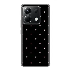 Чехлы с тематикой "Маленькие Сердечки" на Xiaomi POCO X6 5G (Маленькие сердечки)
