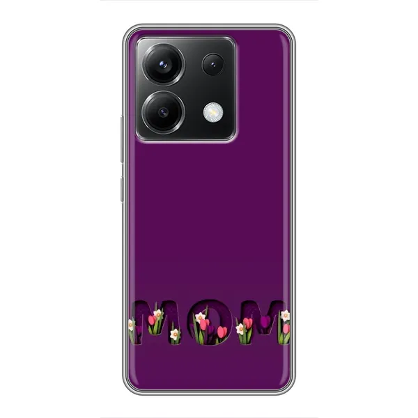 Чехол с рисунком «Мама с цветами» для Xiaomi POCO X6 5G Чехол с рисунком «Мама с цветами» для Xiaomi POCO X6 5G