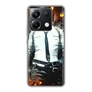 Чохол з картинкою "Герой Pubg" на Xiaomi POCO X6 5G (Man Пубг)