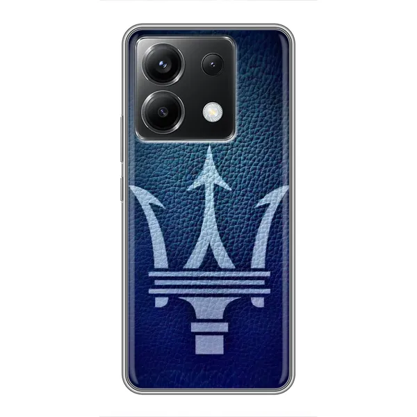 Чехол с рисунком «Лого Maserati» для Xiaomi POCO X6 5G Чехол с рисунком «Лого Maserati» для Xiaomi POCO X6 5G