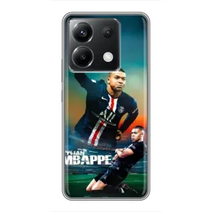 Чехол (TPU) с Футболистом на Xiaomi POCO X6 5G (MBAPPE)