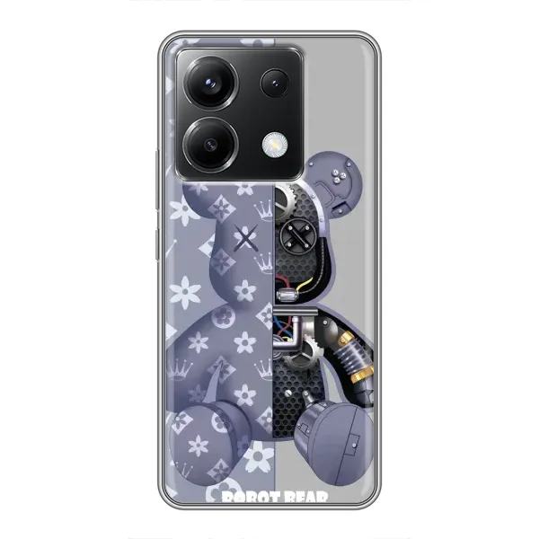 Чехол с рисунком «Медведь Louis Vuitton» для Xiaomi POCO X6 5G