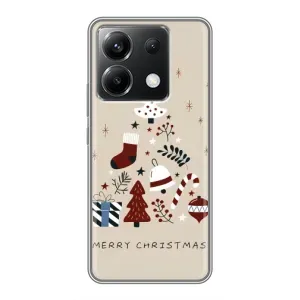Чохол Санта Клаус для Xiaomi POCO X6 5G (Merry Christmas)