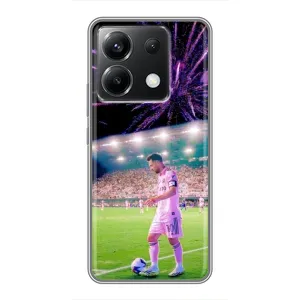 Чехлы Лео Месси в Майами на Xiaomi POCO X6 5G (Месси в Майами)