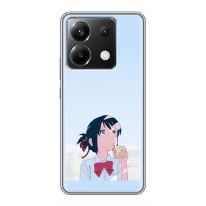 Чехол с персонажами АНИМЕ на Xiaomi POCO X6 5G (Мицуха)