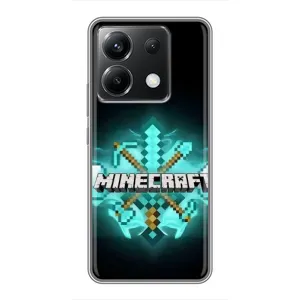 Чохол майнкрафт для Xiaomi POCO X6 5G (MineCraft 2)