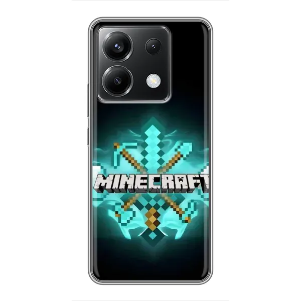Чехол с рисунком «MineCraft 2» для Xiaomi POCO X6 5G