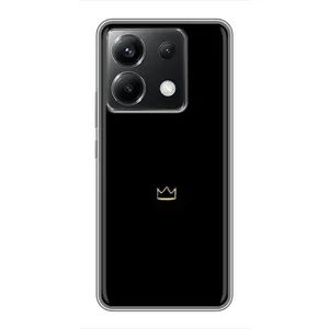 Чохол (Корона на чорному фоні) для Поко Х6 (5G) (Міні корона)