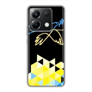Чохол на Xiaomi POCO X6 5G (Український дизайн) (Мир для Укрїни)