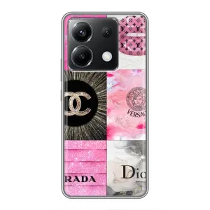 Чохол (Dior, Prada, YSL, Chanel) для Xiaomi POCO X6 5G (Модніца)