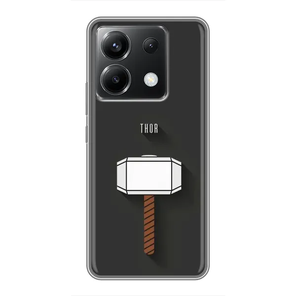 Чехол с рисунком «Молот Тора» для Xiaomi POCO X6 5G