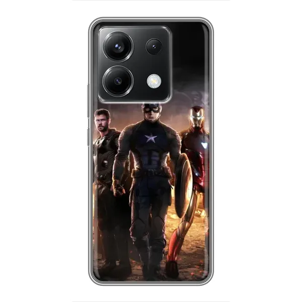 Чехол с рисунком «Мстители» для Xiaomi POCO X6 5G
