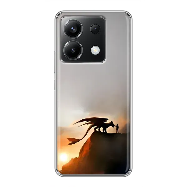 Чехол с рисунком «Мультиик Беззубик» для Xiaomi POCO X6 5G Чехол с рисунком «Мультиик Беззубик» для Xiaomi POCO X6 5G