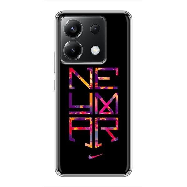 Чехол с рисунком «N E Y M A R» для Xiaomi POCO X6 5G Чехол с рисунком «N E Y M A R» для Xiaomi POCO X6 5G