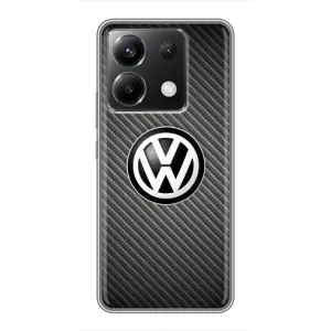 Чехол "Фольксваген" для Xiaomi POCO X6 5G (На карбоне)