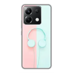 Девчачий Чехол для Xiaomi POCO X6 5G (Наушники)