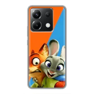 Чехлы ЗВЕРОПОЛИС для Xiaomi POCO X6 5G (Ник и Хопс)