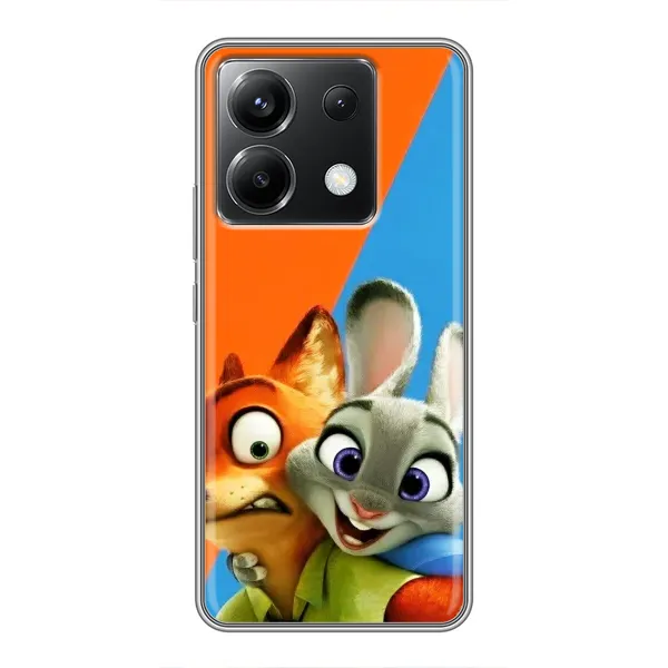 Чехол с рисунком «Ник и Хопс» для Xiaomi POCO X6 5G