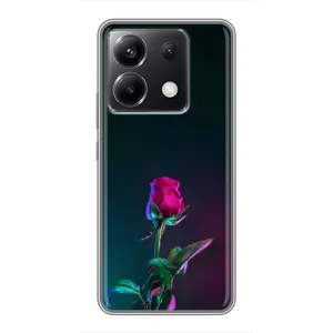 Чехлы с принтом Розочки для Xiaomi POCO X6 5G (Ночная роза)