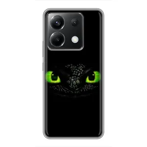 Чехол дракон Беззубик для Xiaomi POCO X6 5G (Глаза Беззубика)