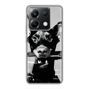 Чохол ДОБЕРМАН для Xiaomi POCO X6 5G (Небезпечний доберман)
