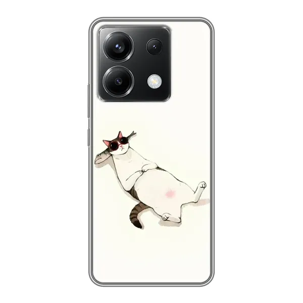 Чехол с рисунком «Отдых» для Xiaomi POCO X6 5G Чехол с рисунком «Отдых» для Xiaomi POCO X6 5G