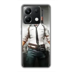 Чохол з картинкою "Герой Pubg" на Xiaomi POCO X6 5G (Пабг)